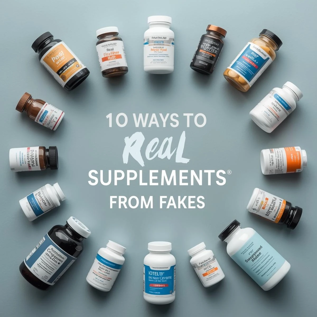 ۱۰ روش تشخیص مکمل‌های اصل از فیک